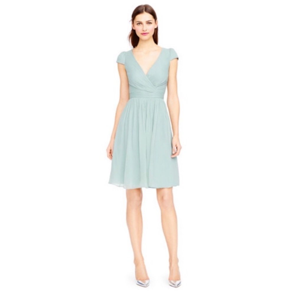 J.CREW:  mirabelle sage green/dusty shale